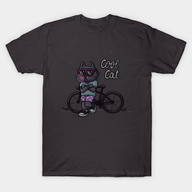 Cool Cat T-Shirt by spookylili